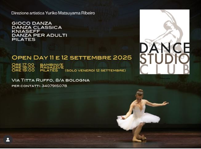 Open day Dance Studio Club Bologna